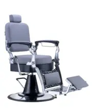 KARMA NOOSA - BARBER CHAIR (GREY/BLACK/CHROME)