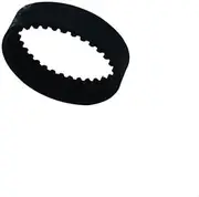 2pcs Black Rubber HTD 5M Type Closed Loop Timing Pulley Belt 5mm Picth 440-510mm Length 15/20/25mm Width Synchronous Belt(5M-490,20mm)