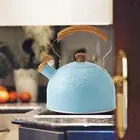 Stove Top Loud Whistling Kettle Teapot for Electric Cooktop Induction Cooker