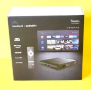 *100% BRAND NEW* PONTIS SMART BOX 4K ULTRA HD ANDROID TV RCU DOLBY AUDIO BT WIFI