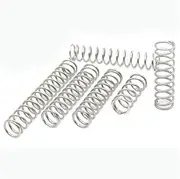 10pcs Wire Diameter 0.6mm Stainless Steel Micro Small Compression Spring OD 5mm/6mm/7mm/8mm/9mm/10mm/12mm/ Length 10-50mm(25mm,8mm)