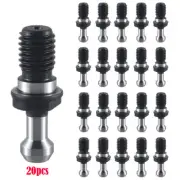 20* BT30 A45° BT30 Retention Knob M12 Pull Stud Tool Holder CNC Drill For HASS