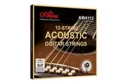 Alice AW4112-SL 80/20 Bronze 12-String Acoustic Guitar String Set - Super Light