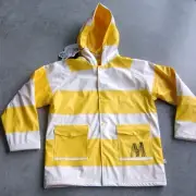 MINTI UNISEX GIRLS OR BOYS RAIN / WIND HOODED JACKET / COAT SZ 10 NEW WITH TAGS
