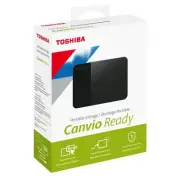 Toshiba Canvio Ready HDTP340XK3CA 4 TB Portable Hard Drive - External - Black