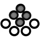 4 Sets Shower Heads Hose Gasket Filter Net Replacement Shower Head Filter