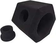 EXQUIMEUBLE Sponge Microphone Covers Lightweight Windscreen Protection for Optimal Sound Quality Recording Broadcasting Singing Acoustic Enclosure for Noise Reduction