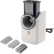 Versatile Electric Cheese Grater Detachable Electric Salad Maker for Home Kitchen Vegetable Slicer for Potato Cheeses Easy Install