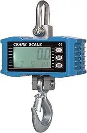 [JAJAJ] Industrial Digital Crane Scale Digital Hanging Scale 1000kg/ 2204lbs Portable Heavy Duty Crane Scale LCD Backlight Industrial Hook Scales Unit Change/Data HOL for Farm,Livestock,Factory,Construction(