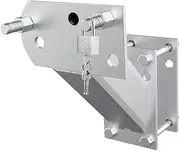 Mobi Spare Wheel Carrier Bracket Tyre Holder Trailer Caravan Boat & Pad Lock