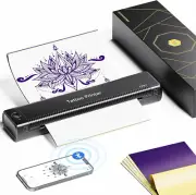 Itari TP81 Wireless Tattoo Stencil Printer Bluetooth Thermal + 10pcs Paper