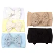 Baby Girl Headbands Soft Hairbands Nylon Hair Decor for Newborns & Toddlers