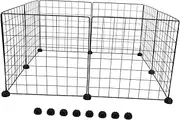 Pcs Iron Wire Grid Panel for Small Animals Guinea Pig Cages Rabbit Playpen Kitten Playpen Wall Grid Organizer