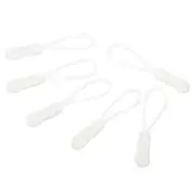 Zipper Pulls Replacement 30pc Extension Cord Handle Tag Extender White