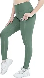 [Starforce Apparel] Women’s High Waisted Yoga Pants - Tummy Control, Workout Leggings, Non See-Through Running Tights with Phone Pocket