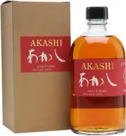 Akashi 5 Year Old Red Wine Cask Japanese Single Malt Whisky 500ml