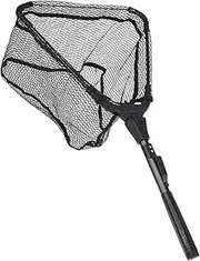 harayaa Fishing Net for Fish Fish Catching Net with Lanyard for Easy Catching Triangle Folding Fish Landing Net for Boat Kayak Trout Fishing, 13 Inch