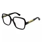 Gucci Eyeglasses GG 1193 001 Black Oversized Optical Frame 57mm New