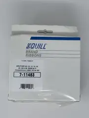 Quill 7-11483 Correctable Typewriter Ribbons 6 Pack Brother AX EM Compactronic