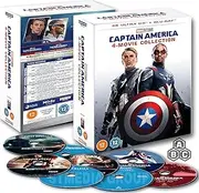 Captain America: 4-movie Collection (8-Disc Set) [4K UHD + Blu-ray] [Region Free]