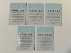 5 X Indie Lee Squalane Facial Oil Hydrate & Renew 3ml 0.1oz Sample Packet Each