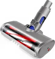 [hygieia] LED Vacuum Cleaner Head for Dyson V6 Motorhead, Animal, Absolute, DC44, DC45, DC59 & More Vacuum Cleaners, Motorized Powerhead Attachment Tool for Carpet Cleaning