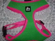 green pink STEP-IN Body Harness Vest L Dog new RBX no choke free pet large