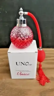 UNOde50 Red Round Perfume Bottle Atomizer Bd1