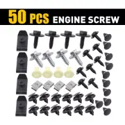 50pcs Engine Under Cover Clips Underbody Mudguard Shield Screws for Toyota Lexus (for: Lexus)