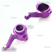 102011 1:10 Upgrade Parts Aluminum Steering Hub (L/R) Purple For HSP RC Car