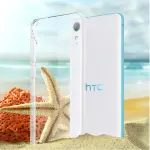 【HTC】DESIRE 830 晶亮透明 TPU 高質感軟式手機殼/保護套(光學紋理設計防指紋)