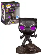 Funko POP! Marvel Black Panther #1217 Black Panther (Lights & Sounds) - Limited Funko Shop Exclusive - New, Mint Condition