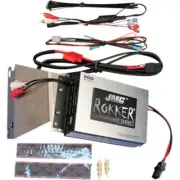 J&M JMC ROKKER Audio 200W 2 Channel Radio Amp Amplifier Kit Harley Touring FLTR