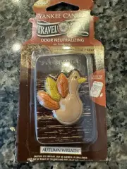 Very RARE Autumn Wreath Yankee Candle TURKEY Travel Tin! Only 1 On eBay!!