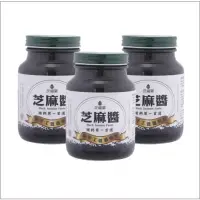 在飛比找蝦皮購物優惠-芝福鄉低溫烘焙黑芝麻醬600g*3