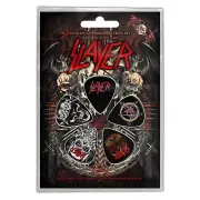 Slayer Demonic Guitar Plectrum Pick 5 Pack Official Album Picks Set Thrash Metal