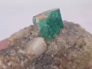 77-Gm Beautiful Natural Color Emerald Specimen From Swat Mine Pakistan