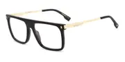 Dsquared2 D2 0122 2M2 Men's Glasses Black Size 56 - Private Health Rebate - Blue Light Block Available