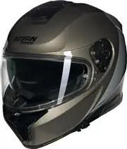 Nolan N80-8 Verniciatura Speciale 342, full face helmet , color: Dark Beige/Black/Light Grey , size: S