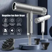 2500W Professional Hair Dryer Fast Drying Ionic Hairdryer with Diffuser Hairdrye