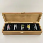 Game Of Thrones Boxed Shot Glasses - 5x Shot Glass in Box 2016 RARE