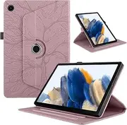 Case for Samsung Galaxy Tab A8 10.5-Inch 2022 (SM-X200/X205/X207), Multi-Angle Smart Cover Ultra Slim Auto Wake/Sleep (Pink)
