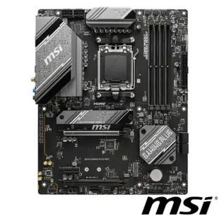 【AMD 超微】U+板組合 Ryzen 5-8600G 六核心處理器+微星B650 GAMING PLUS WIFI 主機板