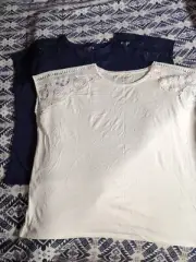Ann Taylor Loft Lot Of Two Bundle Lace Dolman Sleeve Tops Size XXL