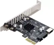 5Gbps Type-E USB 3.1 Front Panel Socket & USB 2.0 to PCI-E 1X Express Card VL...