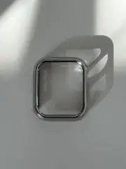 Silver Apple Watch 38mm Bumper Screen Protector