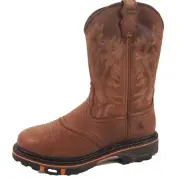 Cody James Men Decimator Western Soft Toe Work Boots DBP-O-A RRP$320