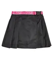 [Off-White Kids] Off-White Kids Bookish Logo waistband miniskirt Y 14 black