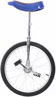 16/20/24 Inch Unicycle for Big Kids/Adults/Men/Women, Anti-Skid Alloy Rim Fitness Exercise Pedal Bike with Adjustable Seat, Best Birthday Gift (Size : 20") Durable TDF