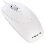 MOUSE, OPTICAL WHITE, COMPUTER CONNECTOR PS/2, USB, MOUSE COLOUR WHIT FOR CHERRY